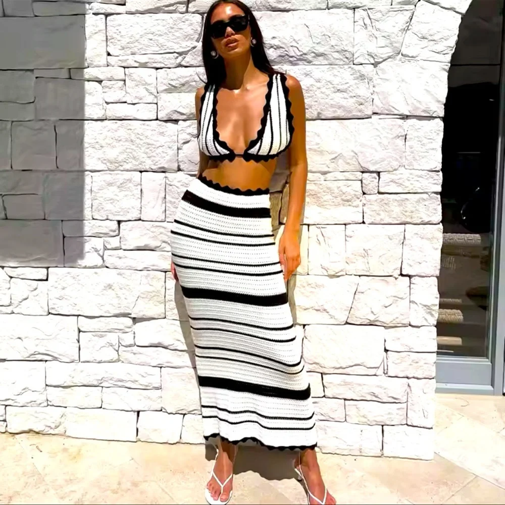 Knit Two Piece Set 🖤 - Picture 1 of 2